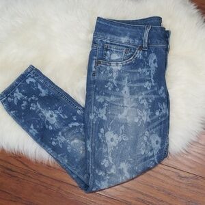 ONLY Skinny Floral Jeans